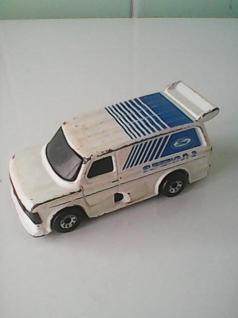Vintage Matchbox Ford Supervan 2 AFHALING LEES BESCHRIJVING, Enlèvement, Utilisé, Voiture, Matchbox