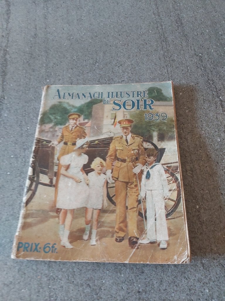 1939 Koning Roi Leopold Reine Oorlog Guerre Soir Hitler, Collections, Enlèvement ou Envoi, Magazine ou livre