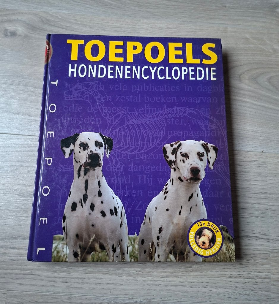 Toepoels hondenencyclopedie, Boeken, Ophalen, Zo goed als nieuw, Honden