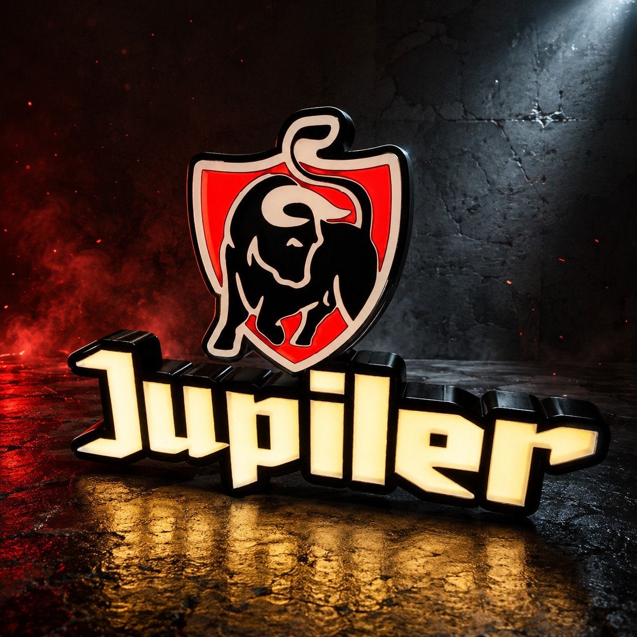 Deze prachtige Jupiler lichtbak is een echte must-have, Verzamelen, Biermerken, Ophalen of Verzenden, Nieuw, Reclamebord, Plaat of Schild
