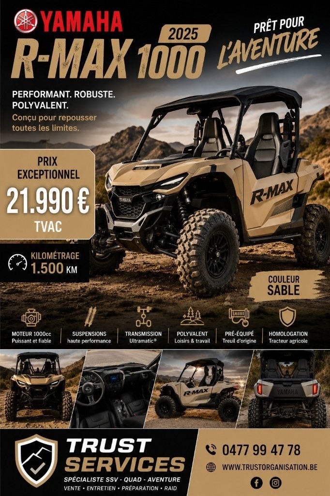 YAMAHA R-MAX, Motos, Motos | Yamaha, Entreprise, Occasion, Jusqu'à 11 kW, 2 cylindres