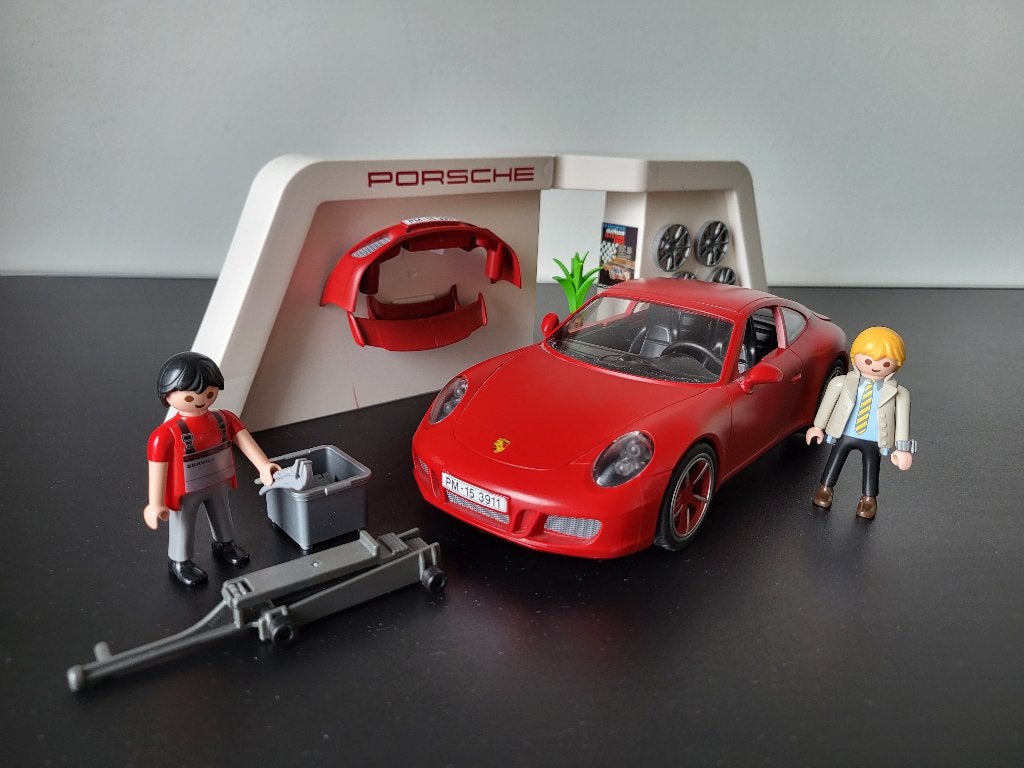 playmobil Posche Carrera S, Ophalen, Gebruikt, Complete set, Voertuig