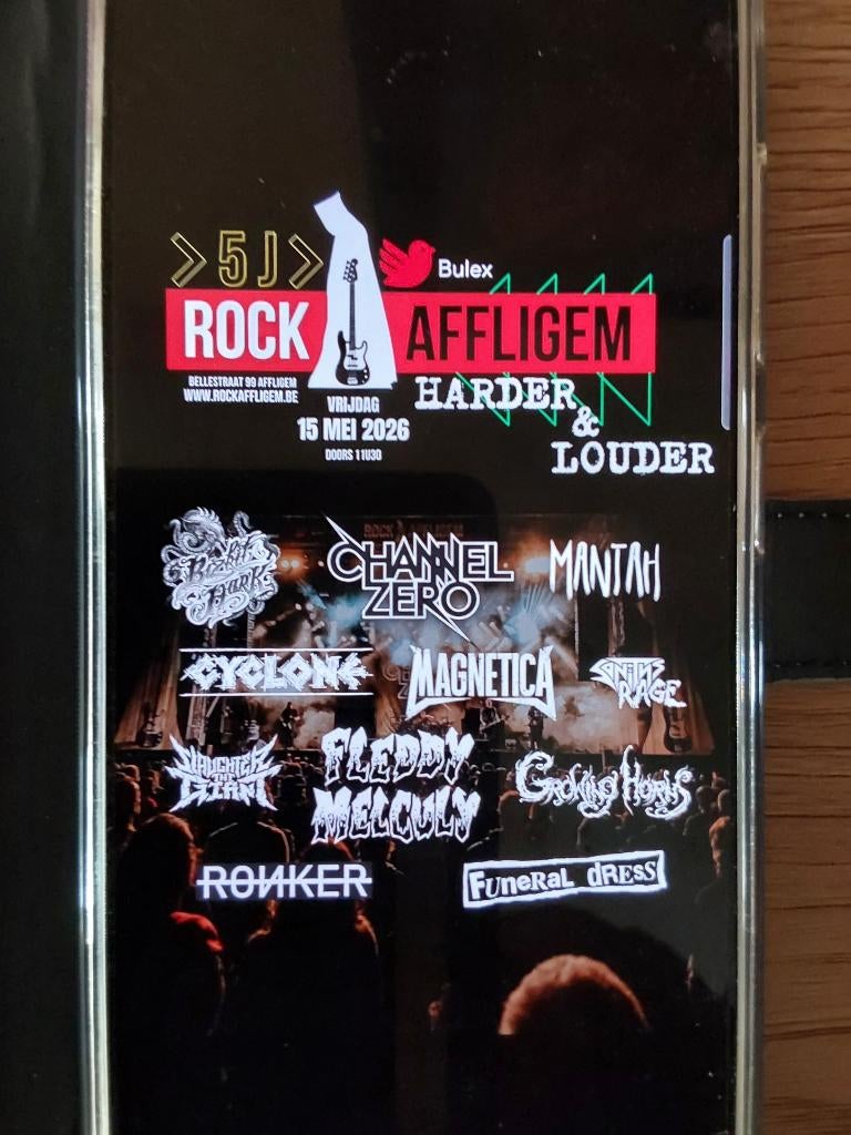 Tickets voor Rock Affligem op 15/05/2026, Twee personen, Mei, Rock of Poprock