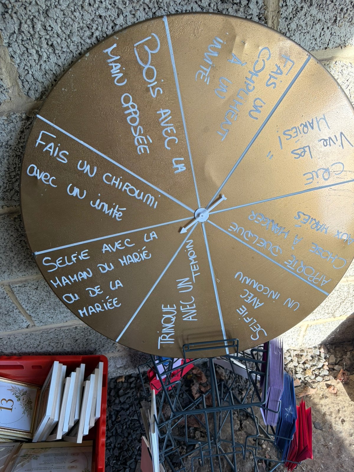 Roue pour animation mariage, Enlèvement, Comme neuf
