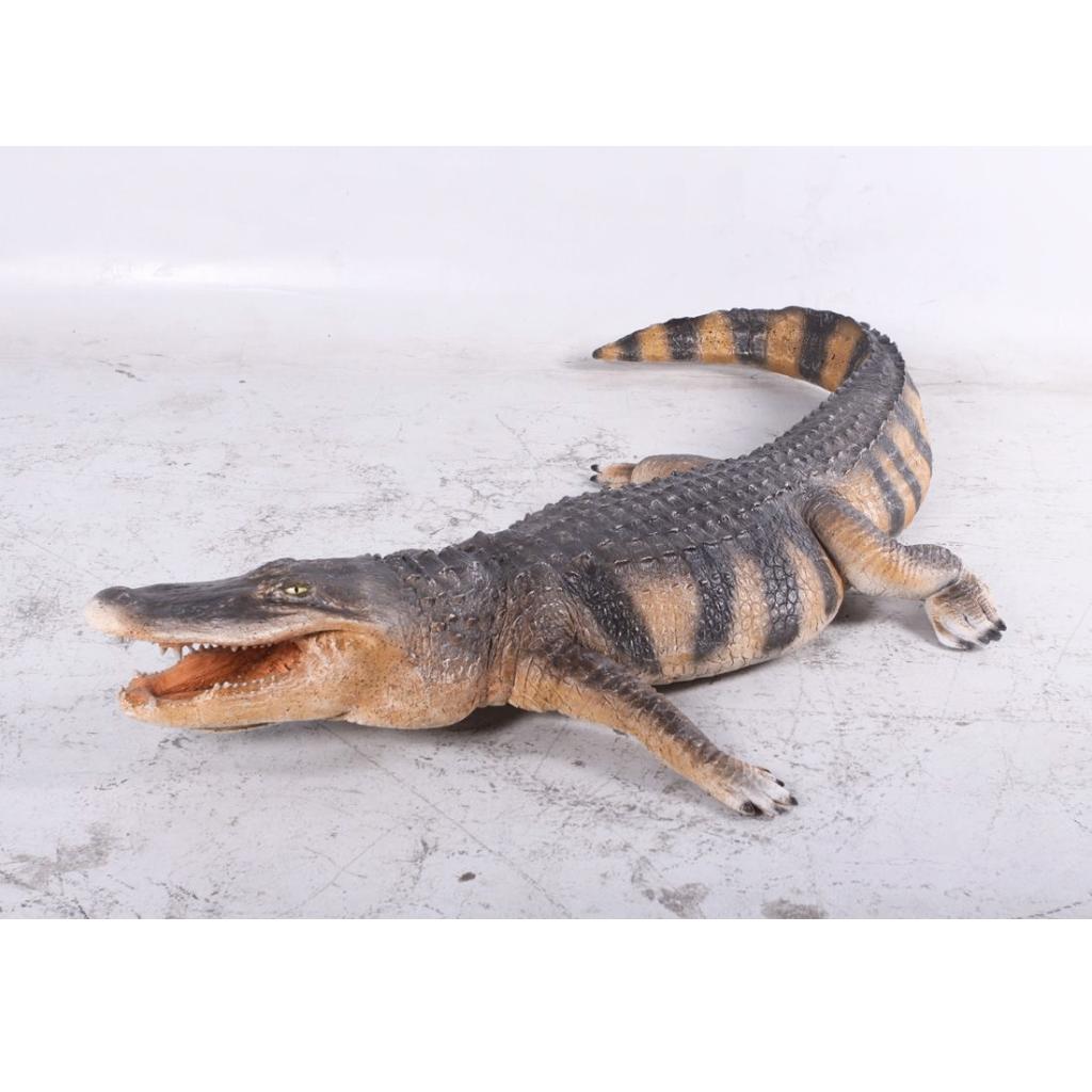 American Alligator – Krokodil beeld Lengte 241 cm, Verzamelen, Dierenverzamelingen, Ophalen, Nieuw