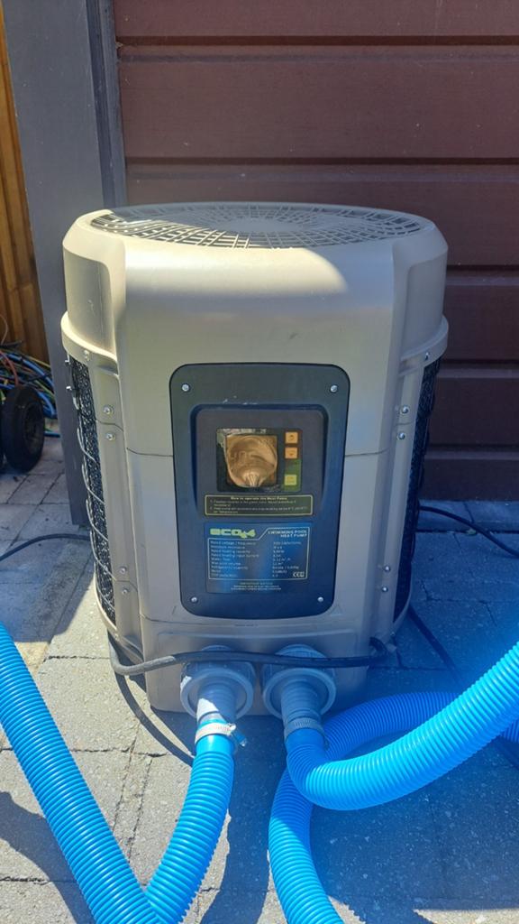 Warmtepomp ECO+4 goede werkende staat met zandfilter, Enlèvement
