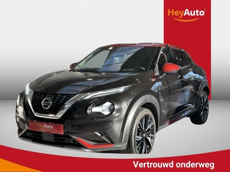 Nissan Juke DIG-T 117 N-DESIGN, Auto's, Voorwielaandrijving, Stof, Zwart, 5 deurs