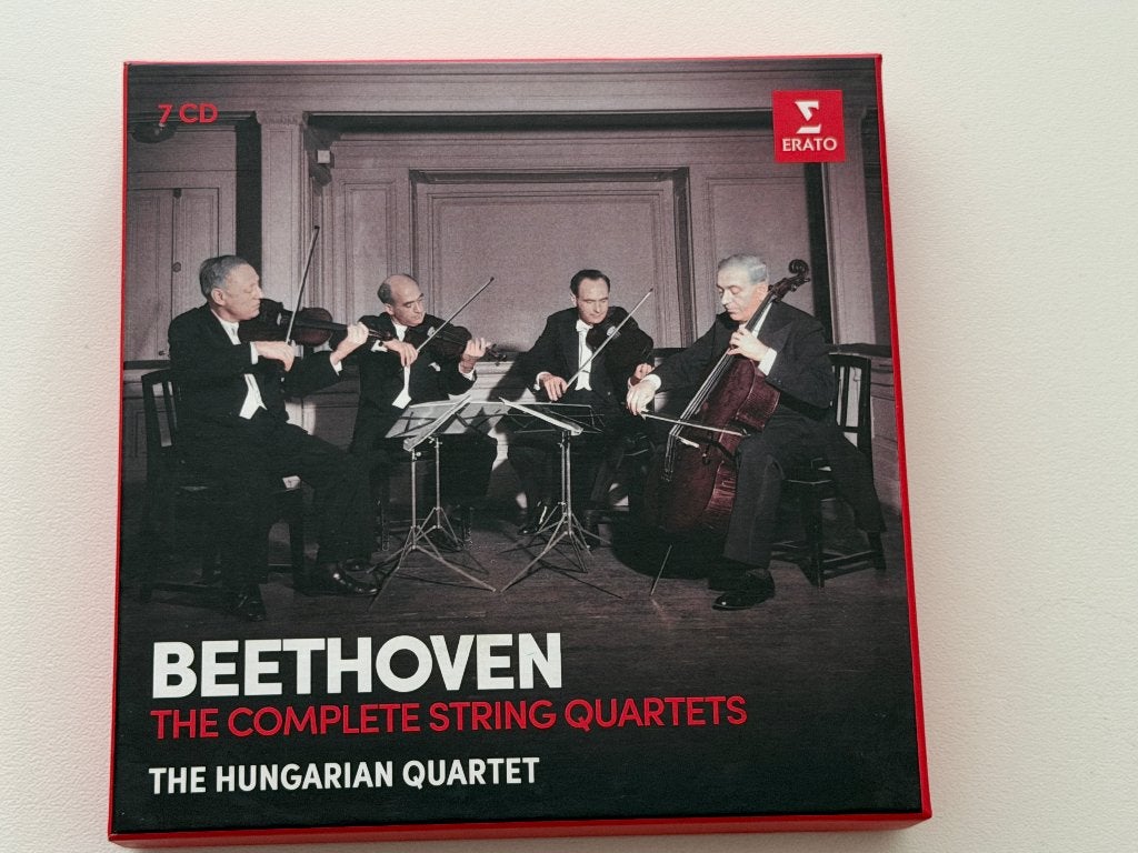 Beethoven - Hungarian Quartet – The Complete String Quartets, Enlèvement ou Envoi, Utilisé, Beethoven