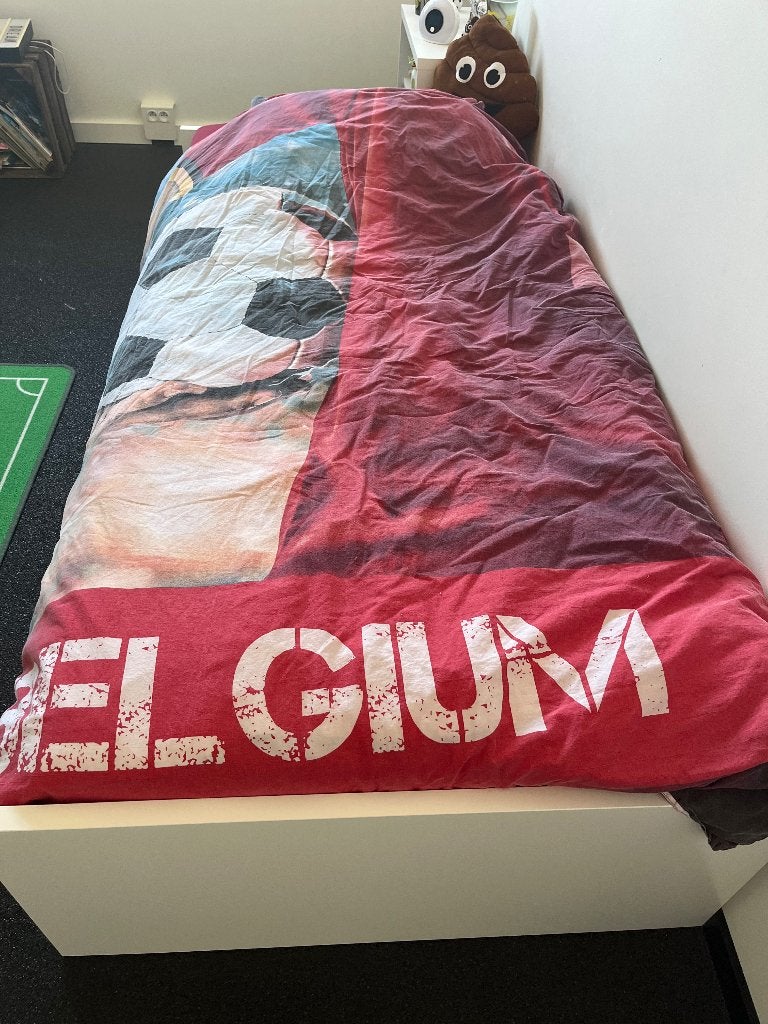 Eenpersoonsbed IKEA inclusief matras, Ophalen, 90 cm, Eenpersoons, Wit