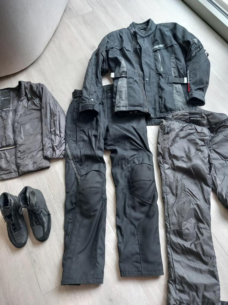 Combinaison de moto : gilet, pantalon, combinaison intérieur, Enlèvement ou Envoi