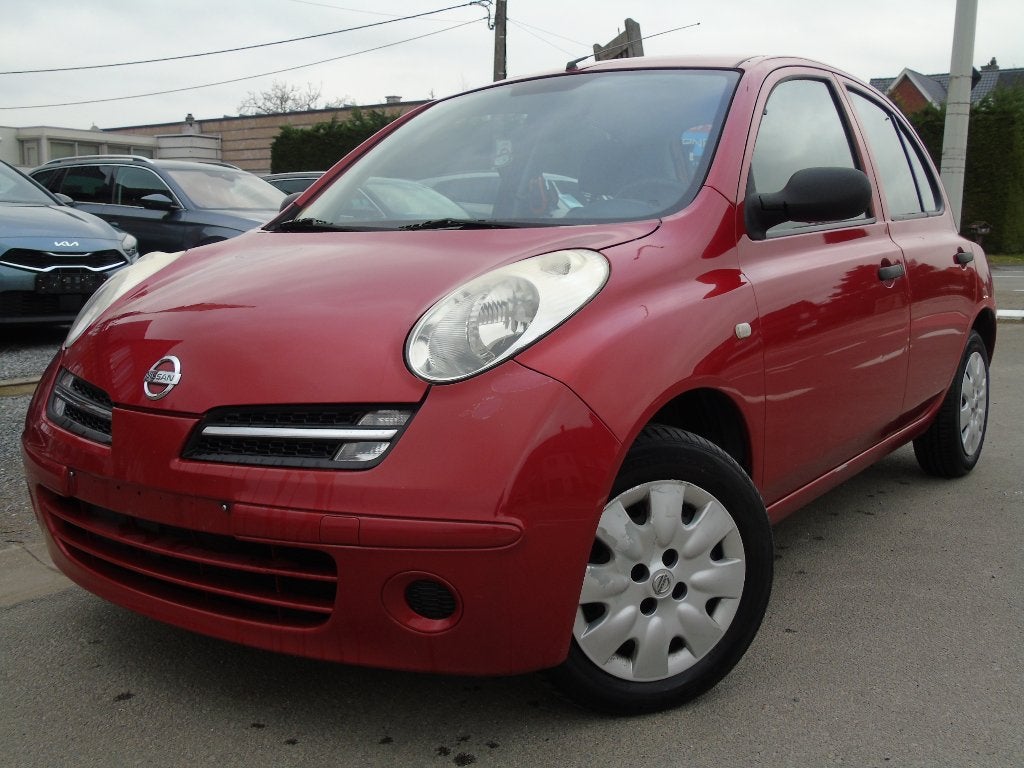 Nissan Micra 1.2 Benzine*05/2006 *Airco, Autos, Nissan, Rouge, Achat, Entreprise, Boîte manuelle