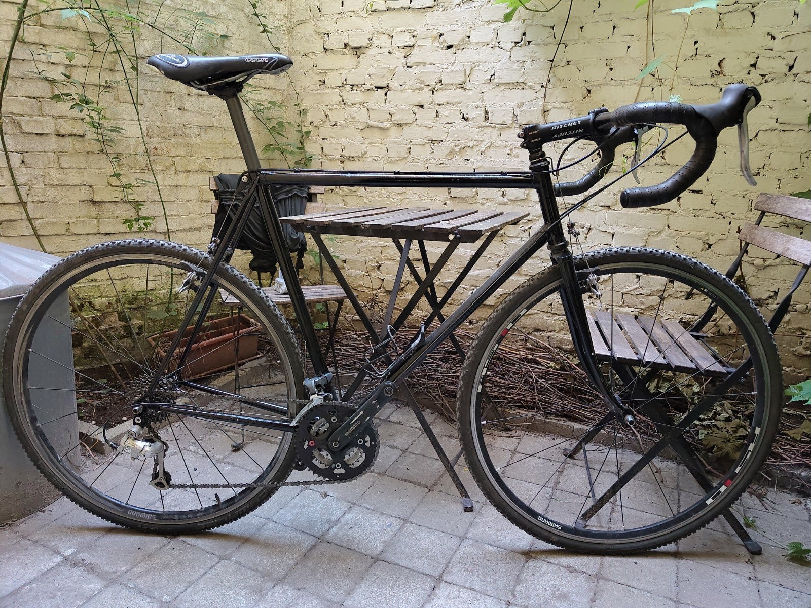 Diamant cyclocrosser maat 58, Fietsen en Brommers, Fietsen | Racefietsen, 28 inch, Staal, Velgrem, 57 tot 61 cm