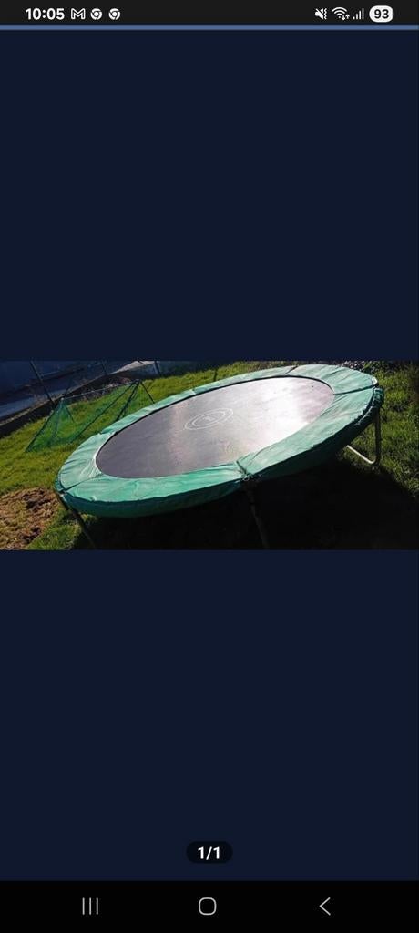 Trampoline, Ophalen