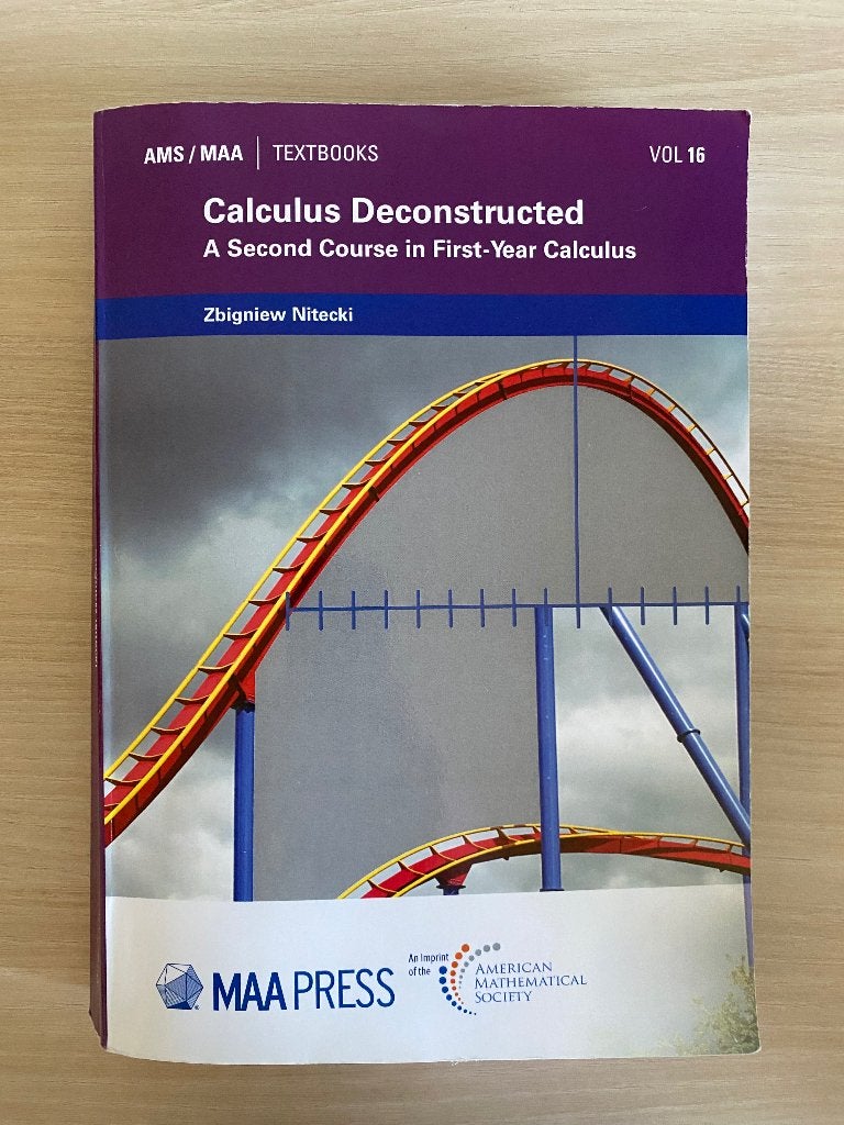 Calculus Deconstructed, Livres, Informatique & Ordinateur, Zbigniew Nitecki, Domaine spécialisé ou Industrie, Enlèvement, Utilisé