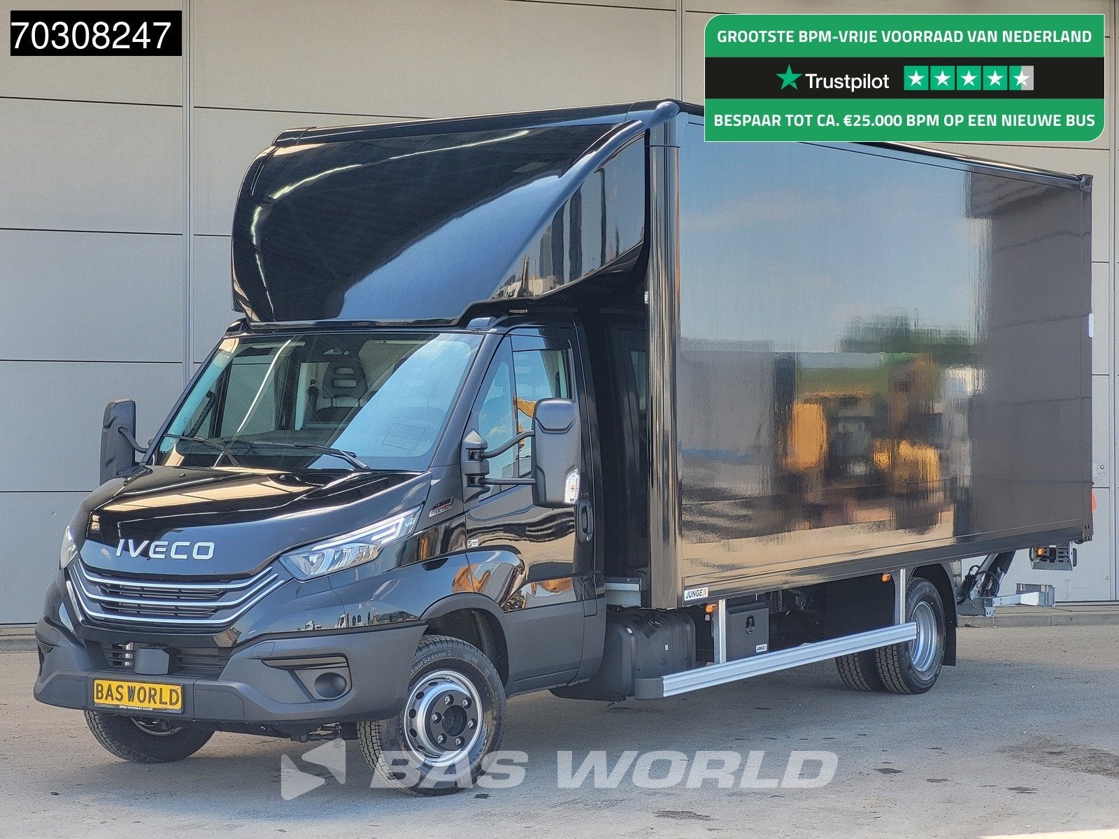 Iveco Daily 72C21 3.0L Automaat Laadklep Dubbellucht 210PK B, Stof, Euro 6, 4 cilinders, Iveco