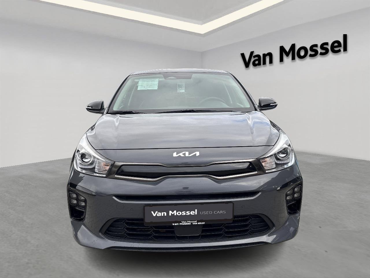 Kia Rio 1.0 T 100 GT Line, Autos, Argent ou Gris, Entreprise, 5 places, 130 g/km