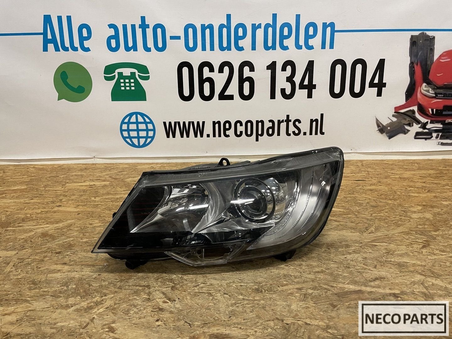 SKODA SUPERB 3T1 XENON LED KOPLAMP LINKS 3T1941015G, -, Utilisé, Skoda, -