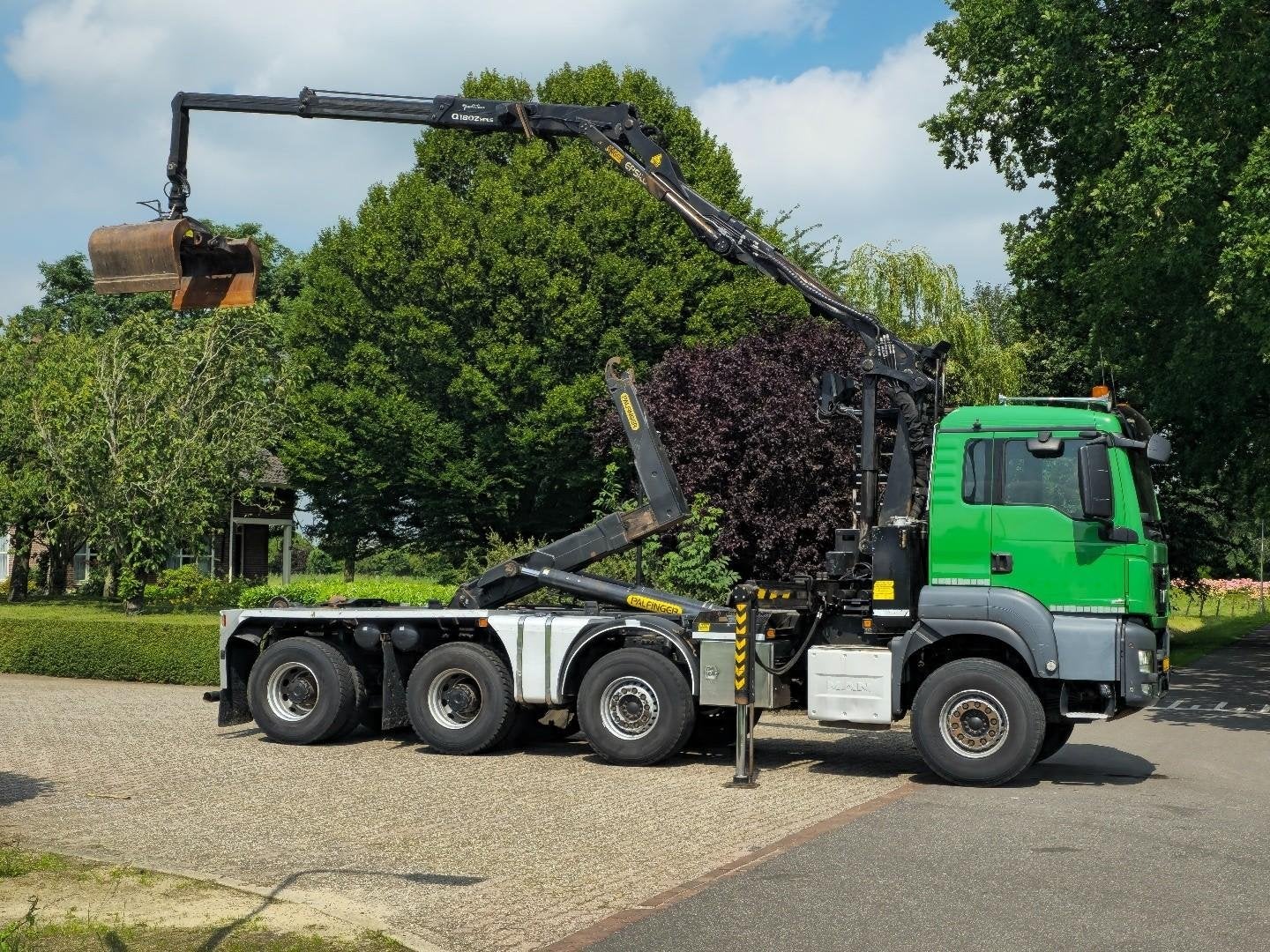 MAN WVT 43/480 480 WIERDA WIDESPREAD 8x4 ! SYSTÈME DE GRUE/, Autos, Achat, Euro 6, 2 places, Automatique
