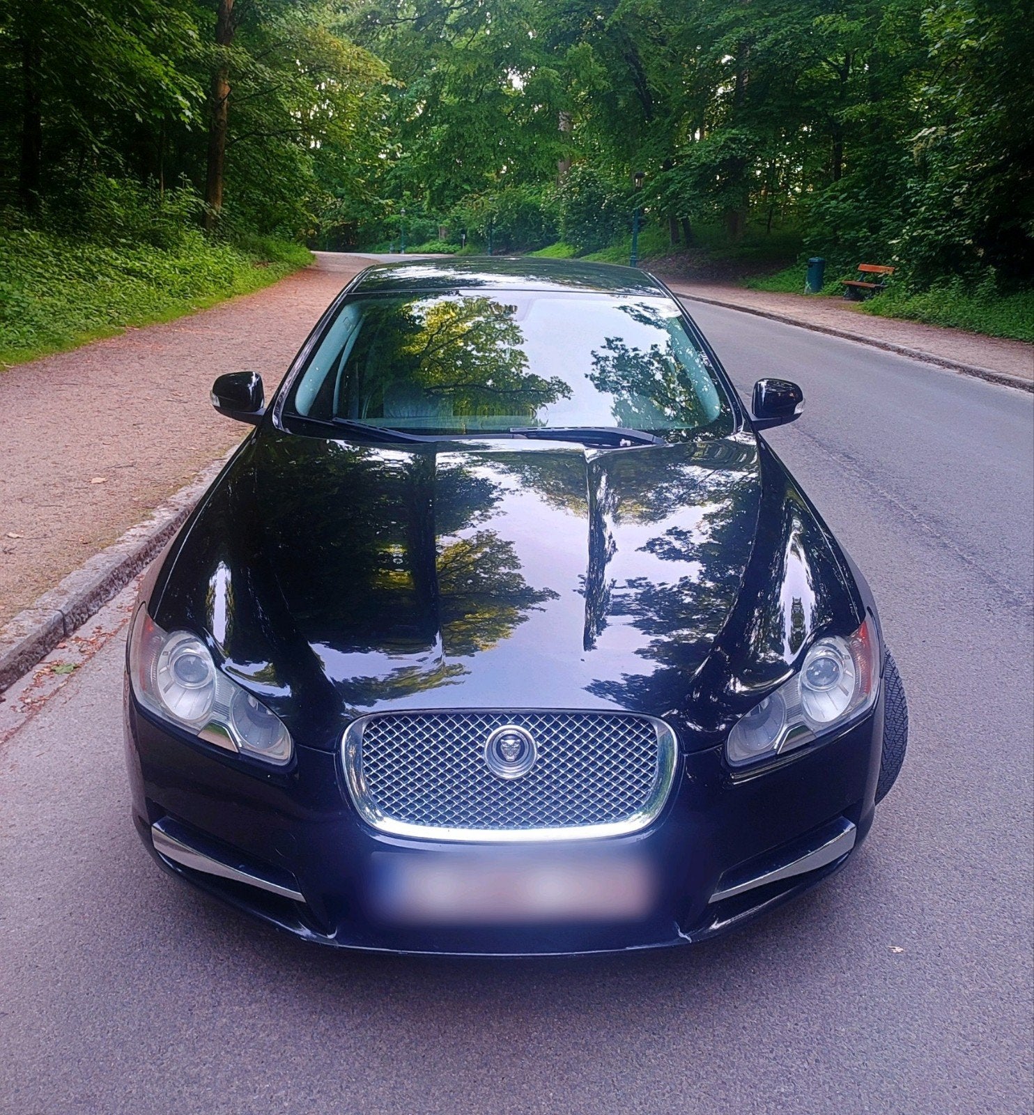 Jaguar XF 2.7 V6 207cv, prête à immatriculer, parfait état, Autos, Cuir, Achat, Carnet d'entretien, Noir