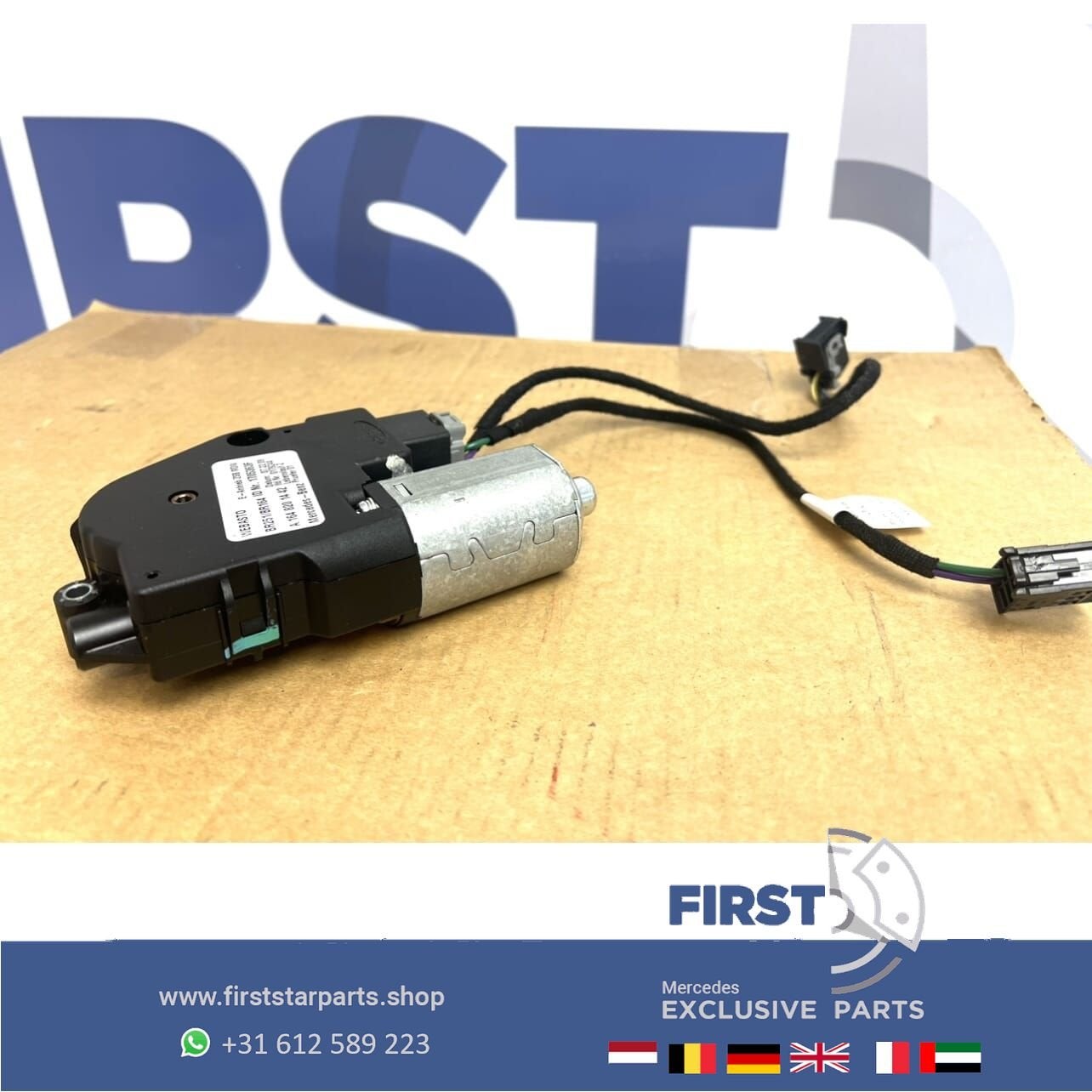 W164 ML dakmotor A1648201442 M Klasse dak motor panorama ORI, Gebruikt, -, Ophalen of Verzenden, -