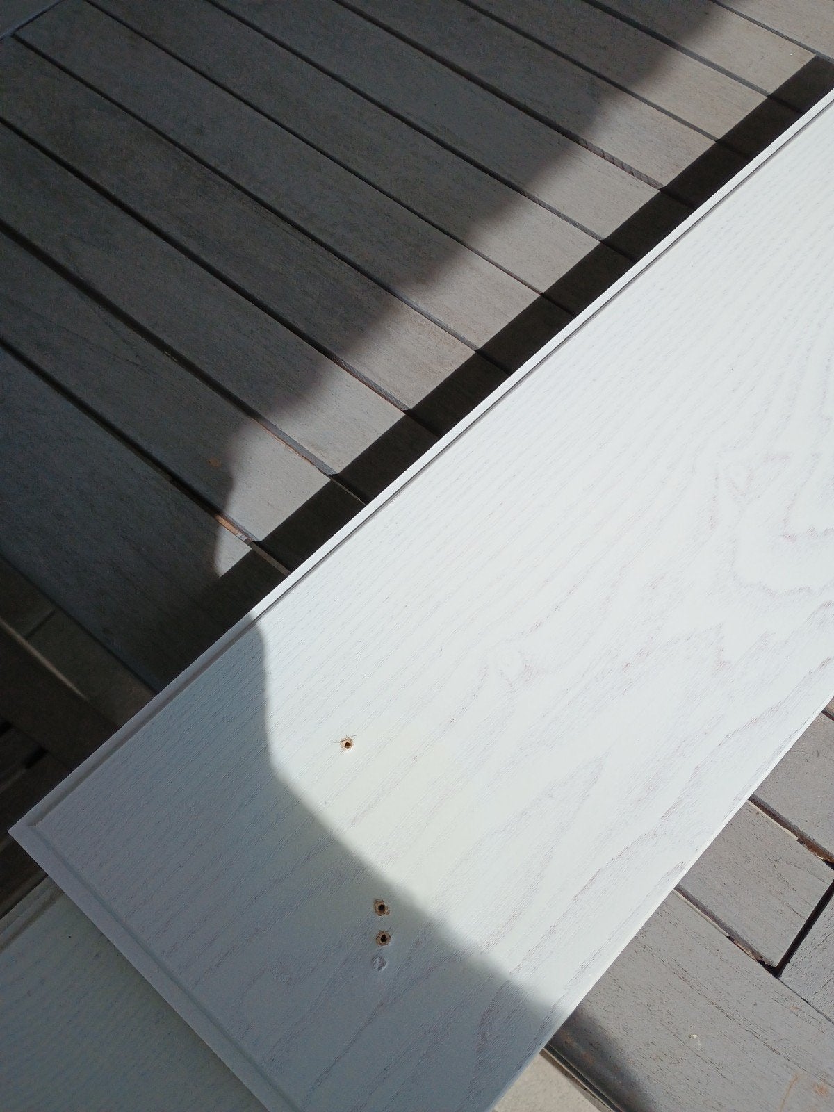 plafond plankjes, Ophalen