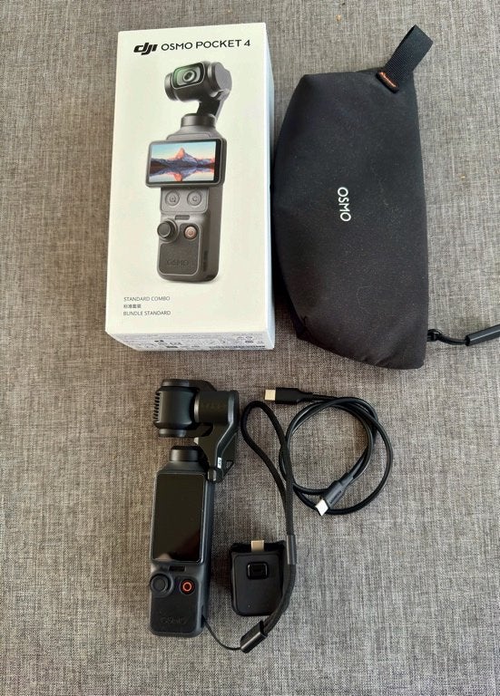 Dji Osmo Pocket 4 Standaard Combo + Dji Mic Mini 2, Ophalen, Nieuw, Overige merken