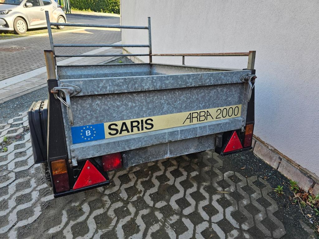 Saris aanhangwagen, Auto diversen, Aanhangers en Bagagewagens, Ophalen, Gebruikt