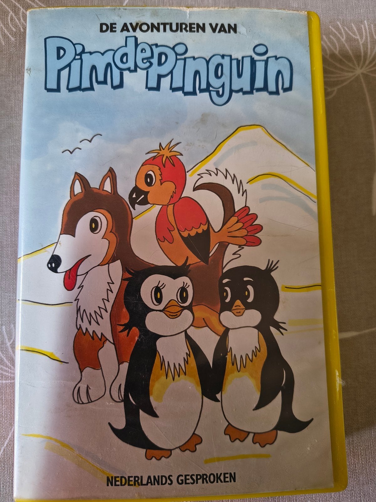 videocassette De avonturen van Pim de Pinguin, Cd's en Dvd's, VHS | Kinderen en Jeugd, Ophalen, Nederlands