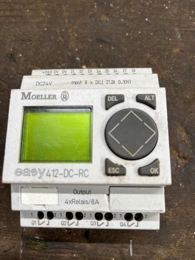PLC Moeller easy 412, Elektronische apparatuur, Ophalen, Zo goed als nieuw