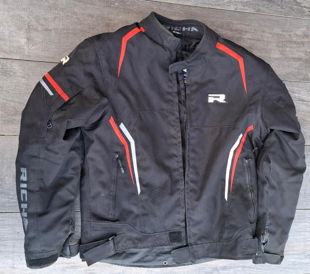 Veste moto L, Hommes, Manteau | tissu, Seconde main, Richa