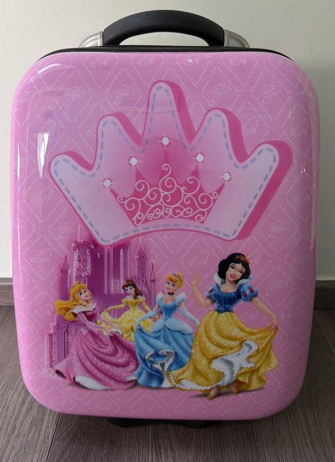 Kleine disney koffer op wieltjes, Handtassen en Accessoires, Koffers, Ophalen, Zo goed als nieuw, Wieltjes