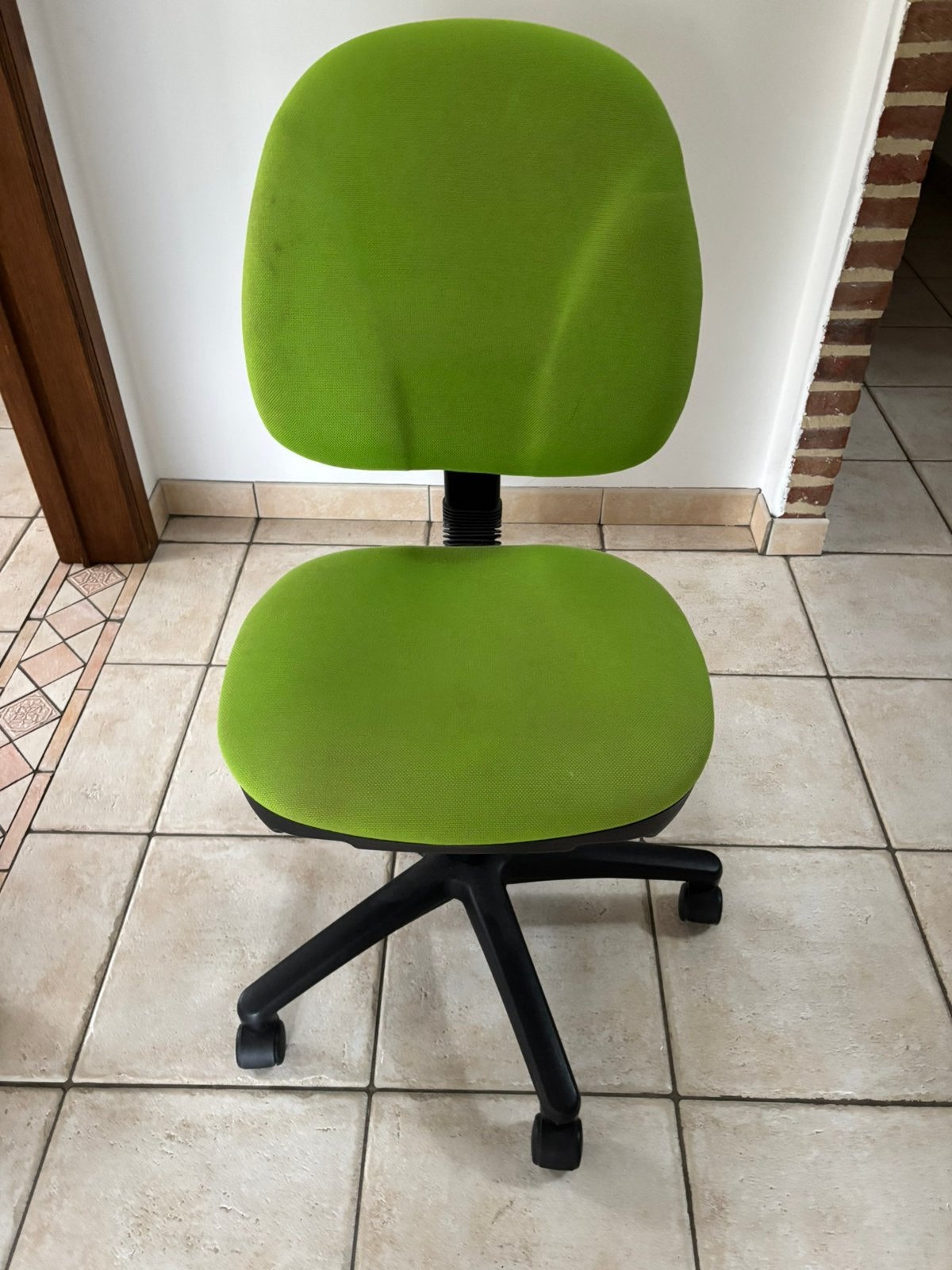 Chaise de bureau pour enfant - Réglable en hauteur, Maison & Meubles, Chaises de bureau, Comme neuf, Chaise de bureau, Vert, Ergonomique