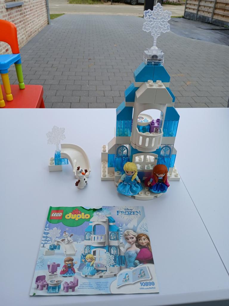Frozen duplo kasteel met licht, Kinderen en Baby's, Ophalen, Duplo