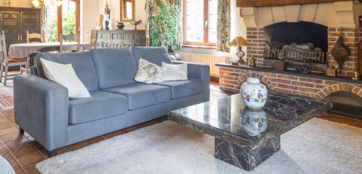 Zetel, Huis en Inrichting, Ophalen, Zo goed als nieuw, Stof