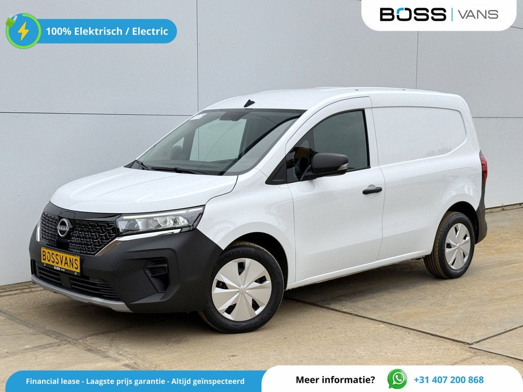 Nissan Townstar EV 45kWh L1 260KM WLTP LED Climate Control C, Auto's, 45 kWh, Gebruikt, Zwart, 260 km