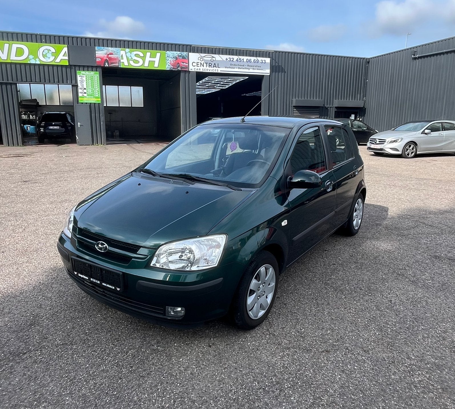 Hyundai Getz 1.3i essence 50776 km, Autos, Achat, 140 g/km, Entreprise, Noir
