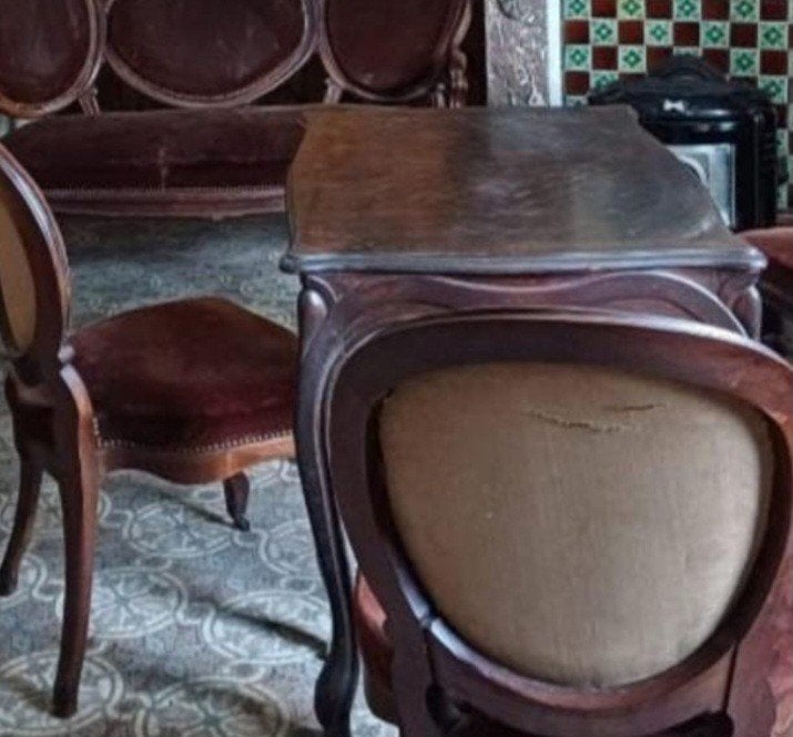 tafel donker hout, Antiek en Kunst, Ophalen