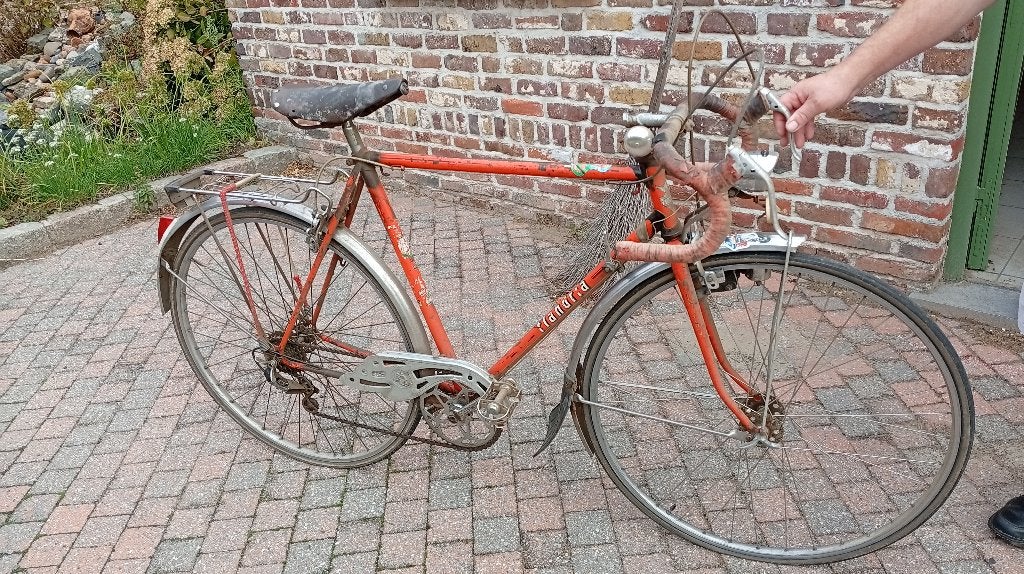 Retro koersfiets, Enlèvement, Utilisé, Hommes