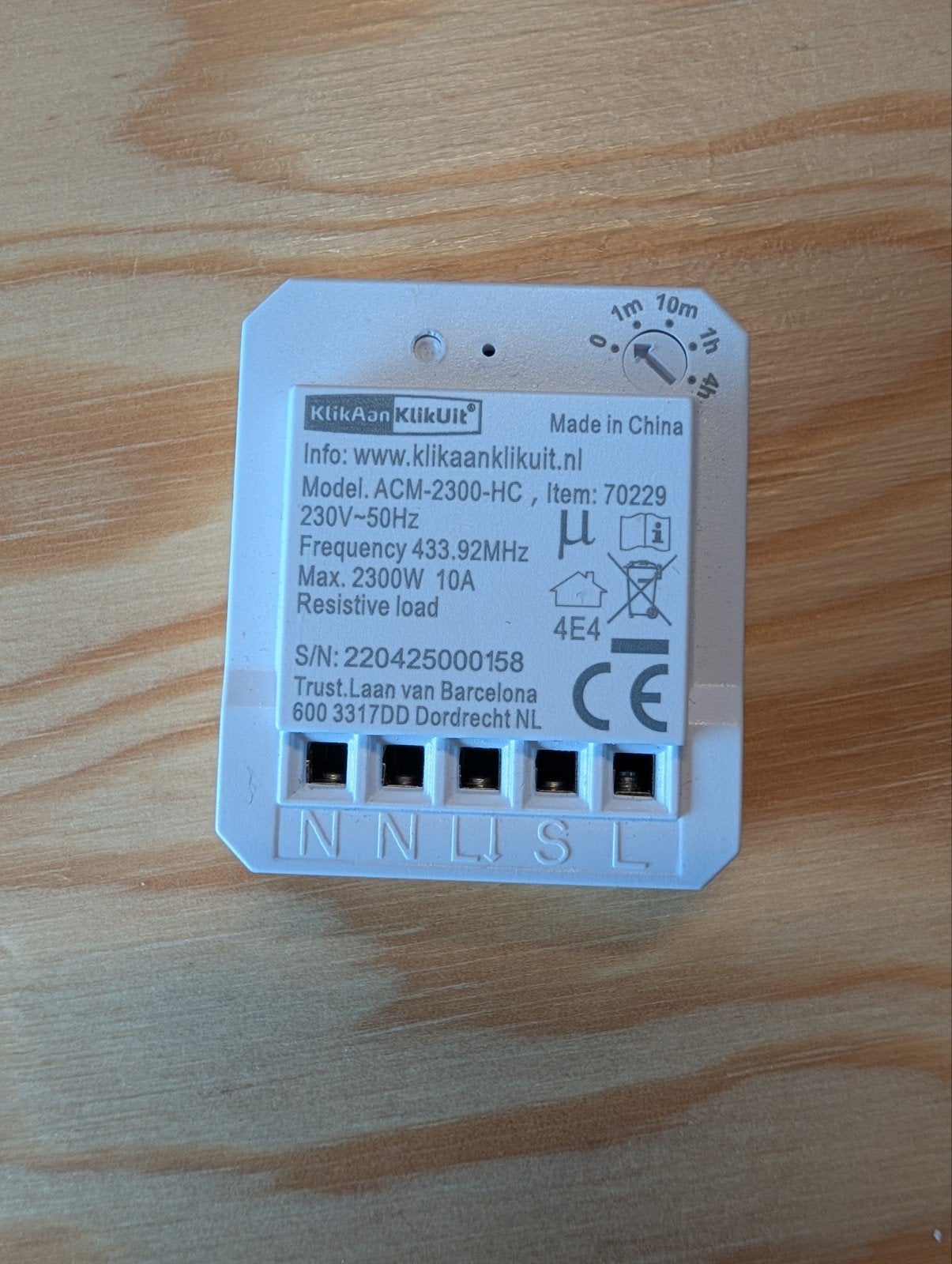 Klikaanklikuit ACM-2300-HC, Ophalen of Verzenden