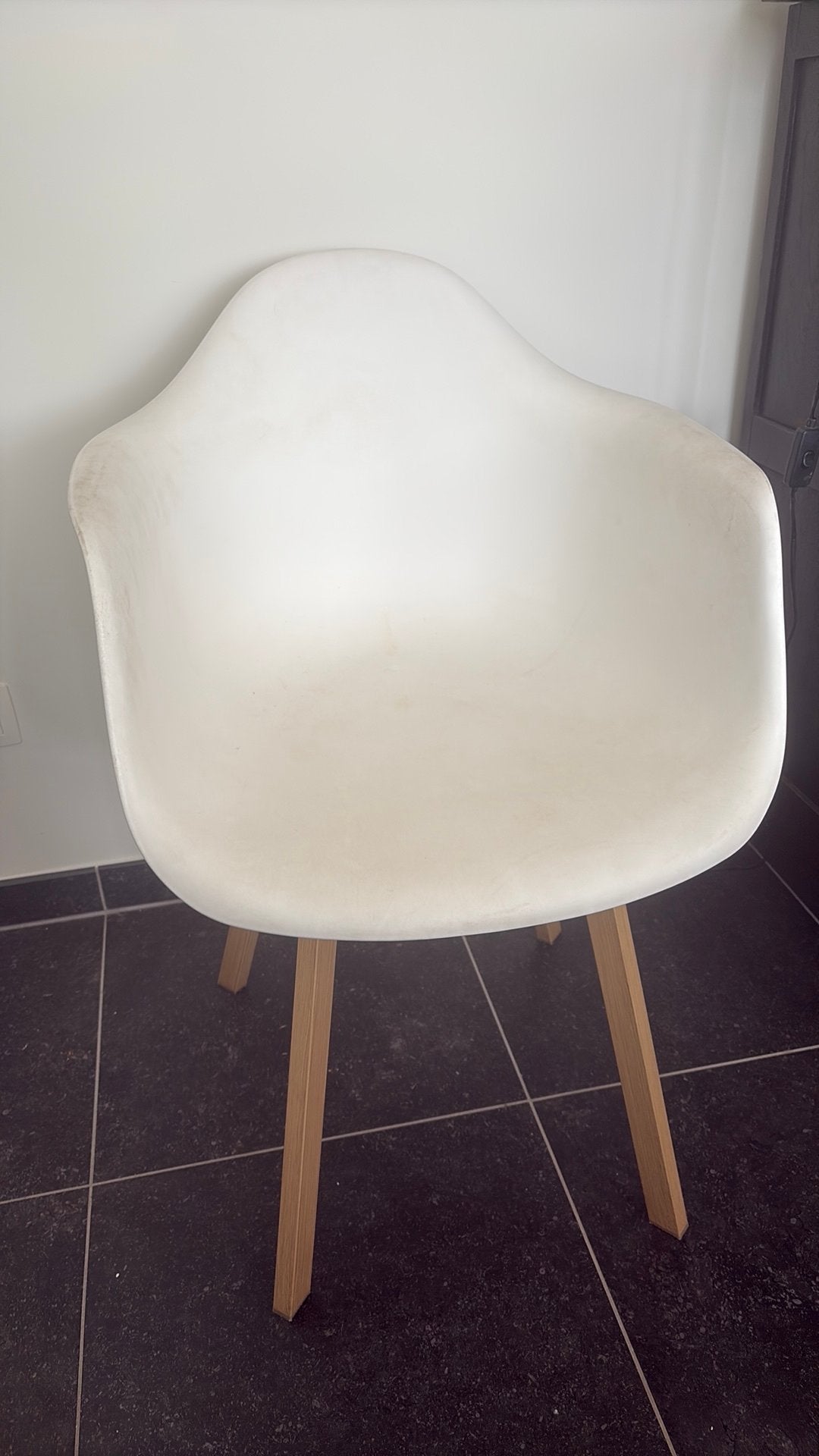 Stoel wit, Huis en Inrichting, Ophalen, Gebruikt, Wit