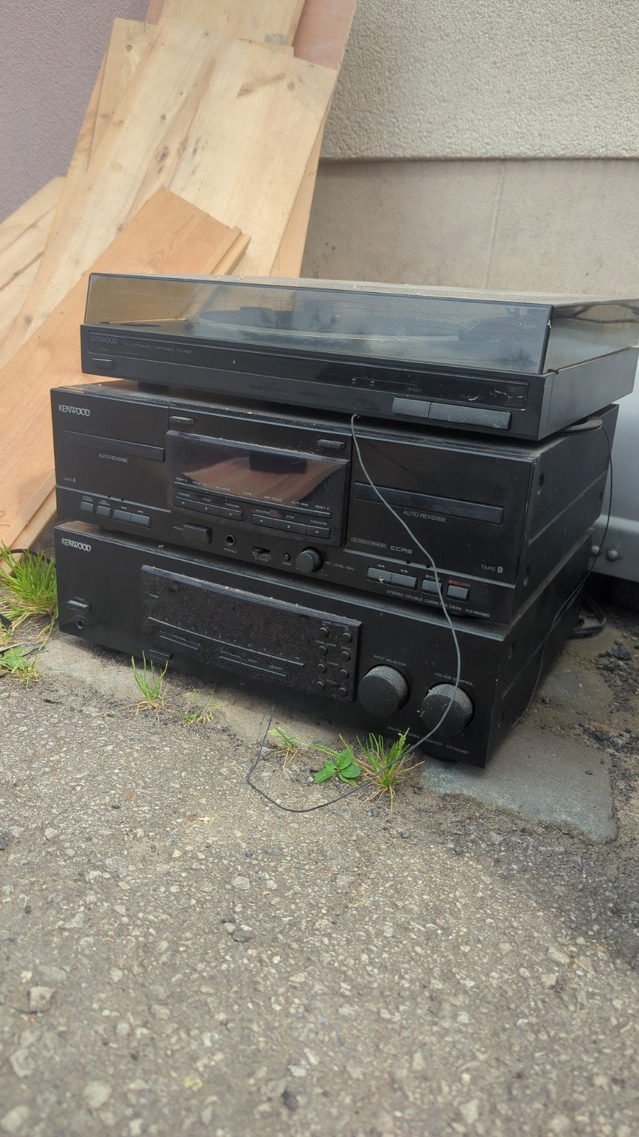 Chaine hifi Kenwood, Audio, Tv en Foto, Versterkers en Ontvangers, Ophalen