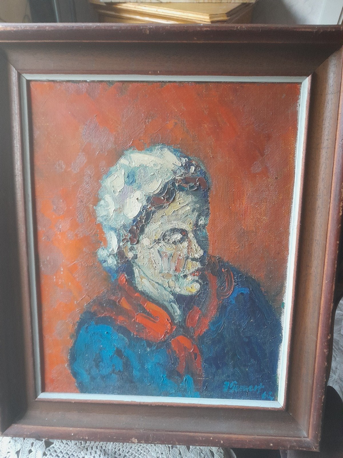 Gevaert  brugge, Antiquités & Art, Enlèvement ou Envoi, Signé, Toile