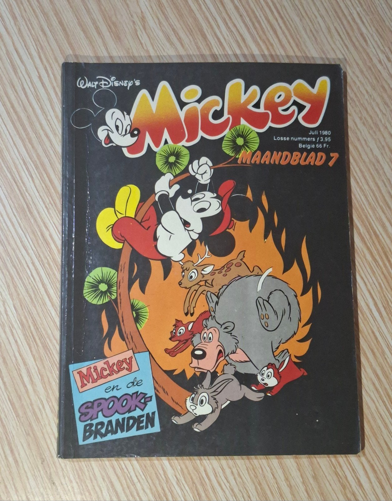 Walt Disney's Mickey Maandblad Nr. 7 - juli 1980, Boeken, Ophalen, Gelezen