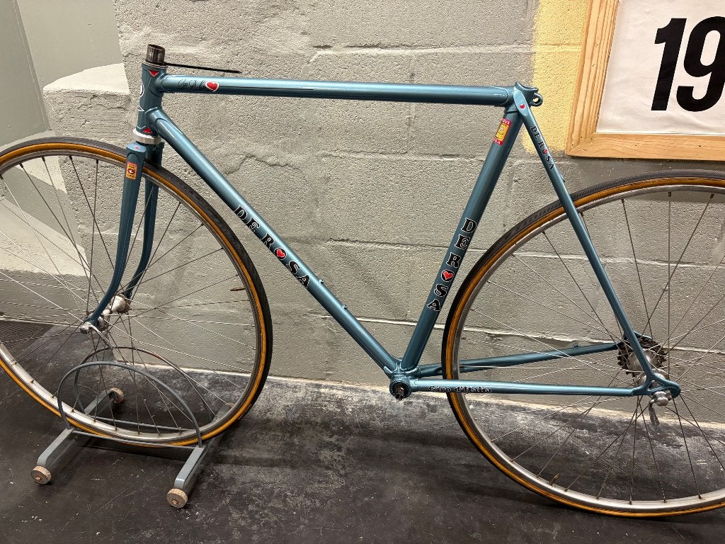 Nieuw retro De Rosa en Moser frame, Fietsen en Brommers, Ophalen, 28 inch, Staal, Velgrem