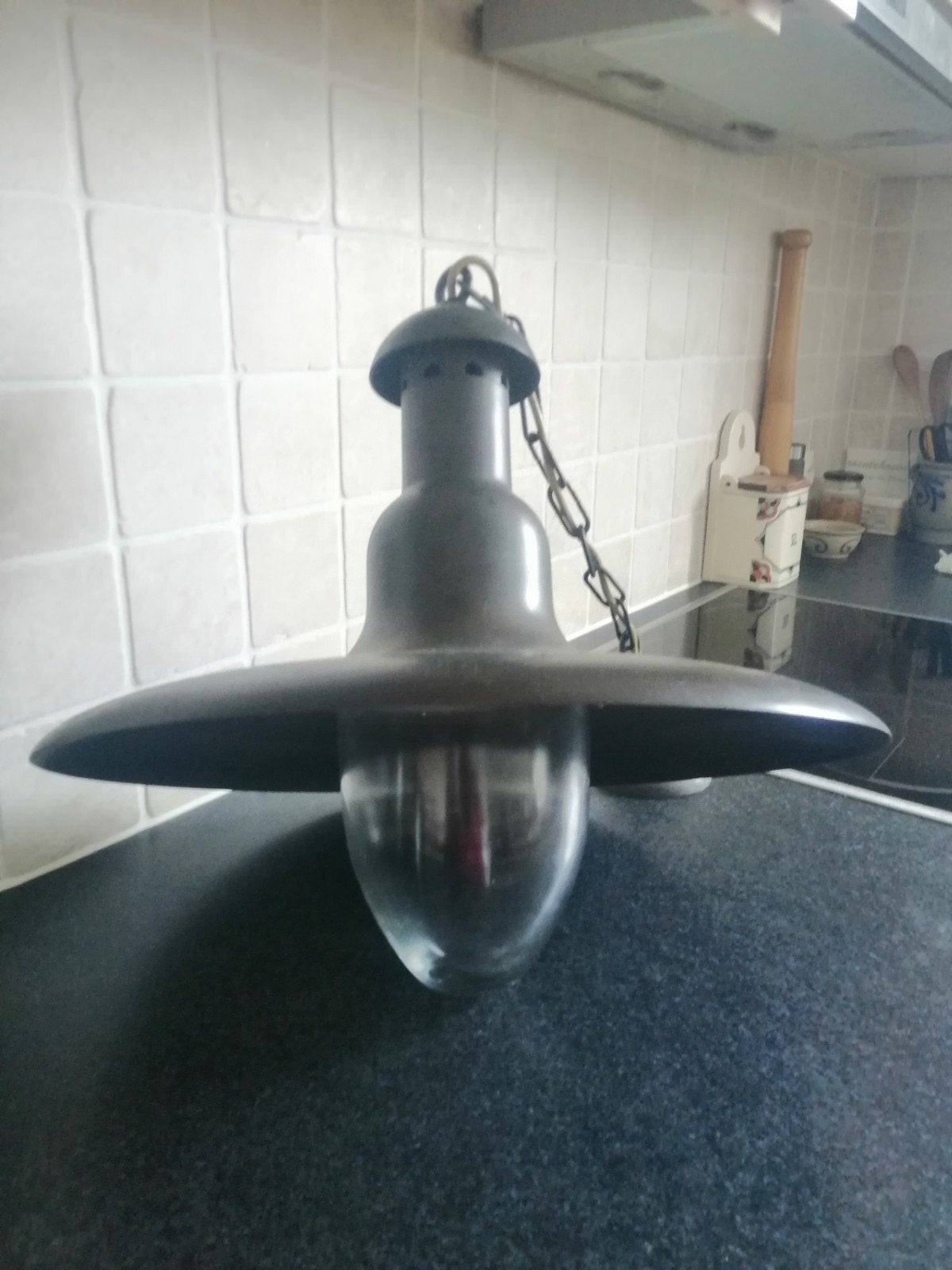 hanglamp, Ophalen, Zo goed als nieuw, Natuurlijk materiaal