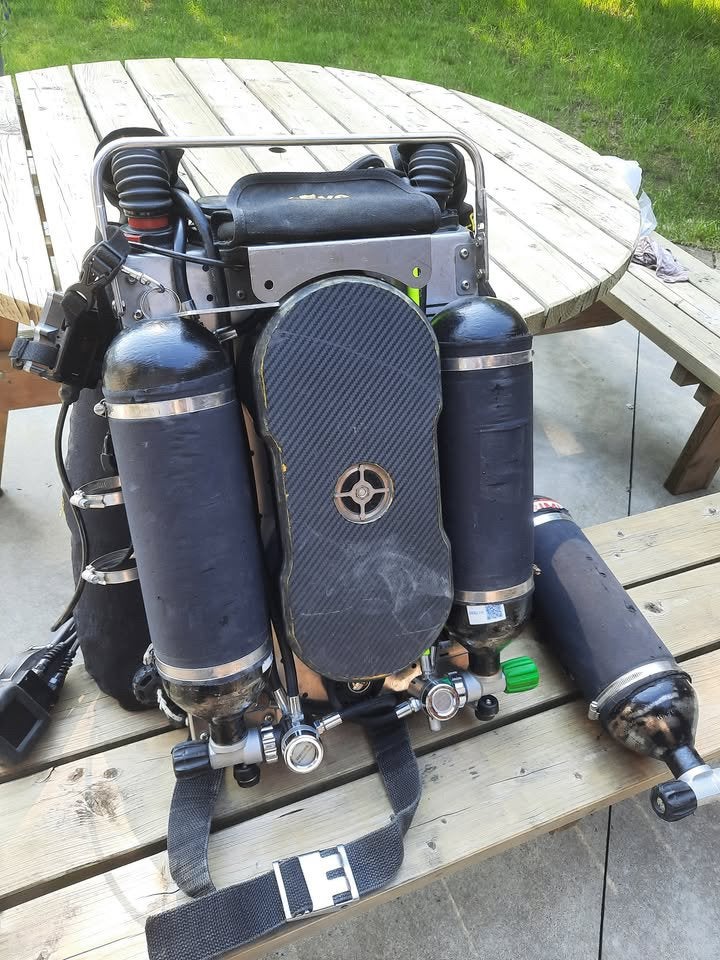 Revo rebreather, Enlèvement, Utilisé