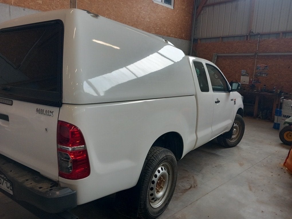 Hard top aero top Hilux extra cab 2004-2015, Enlèvement, Utilisé, Toyota, Haillon arrière