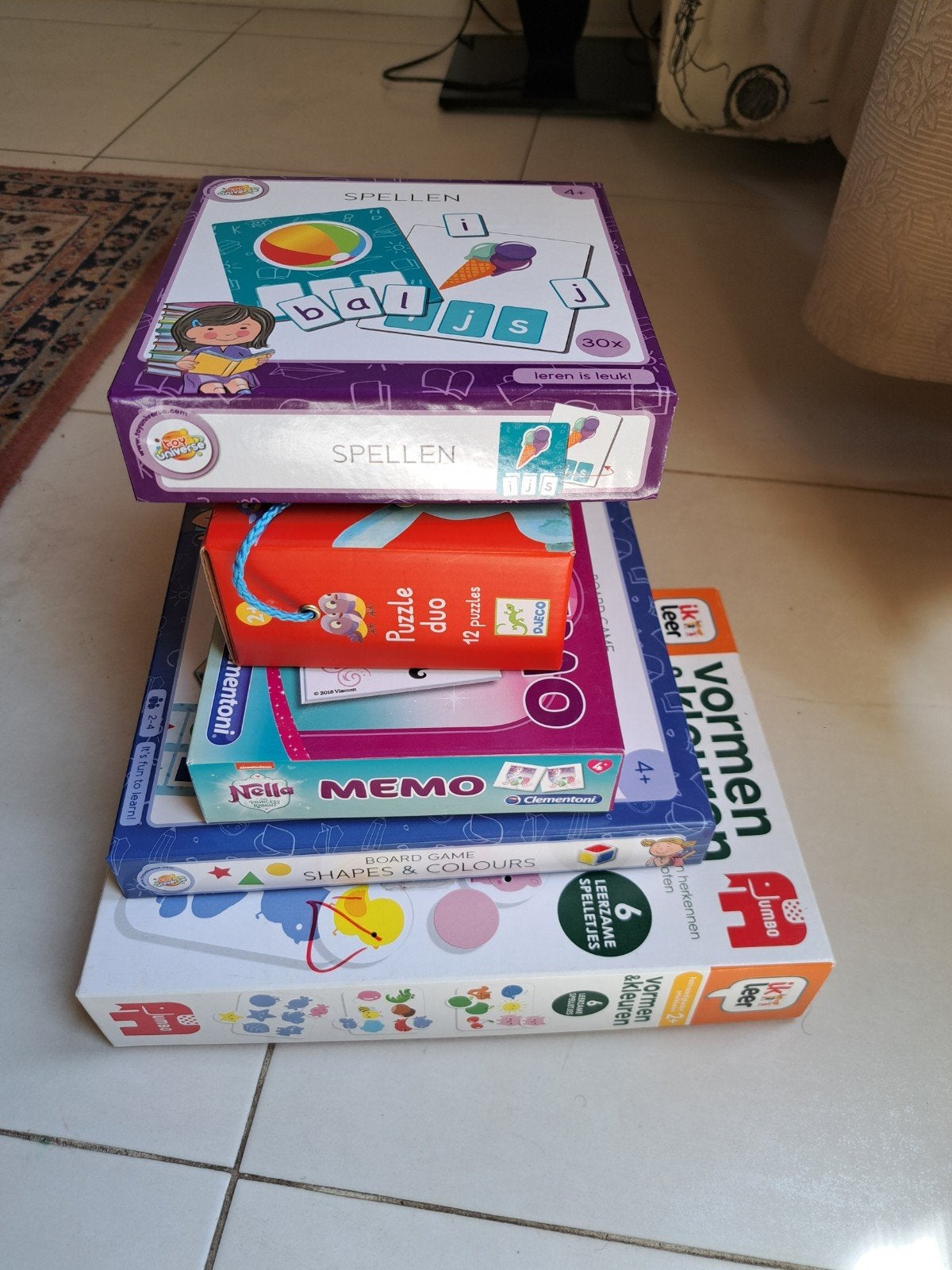 educatieve spelletjes, Hobby en Vrije tijd, Gezelschapsspellen | Bordspellen, Ophalen of Verzenden