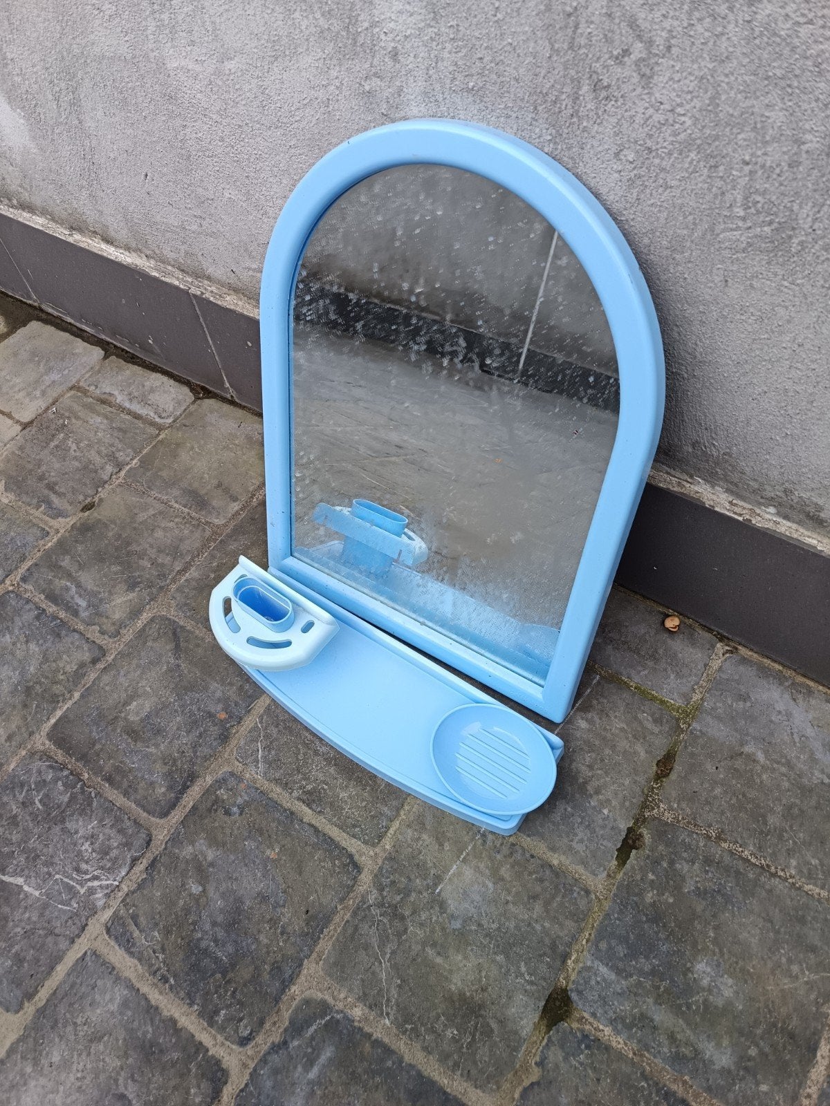 wc spiegel set, Ophalen