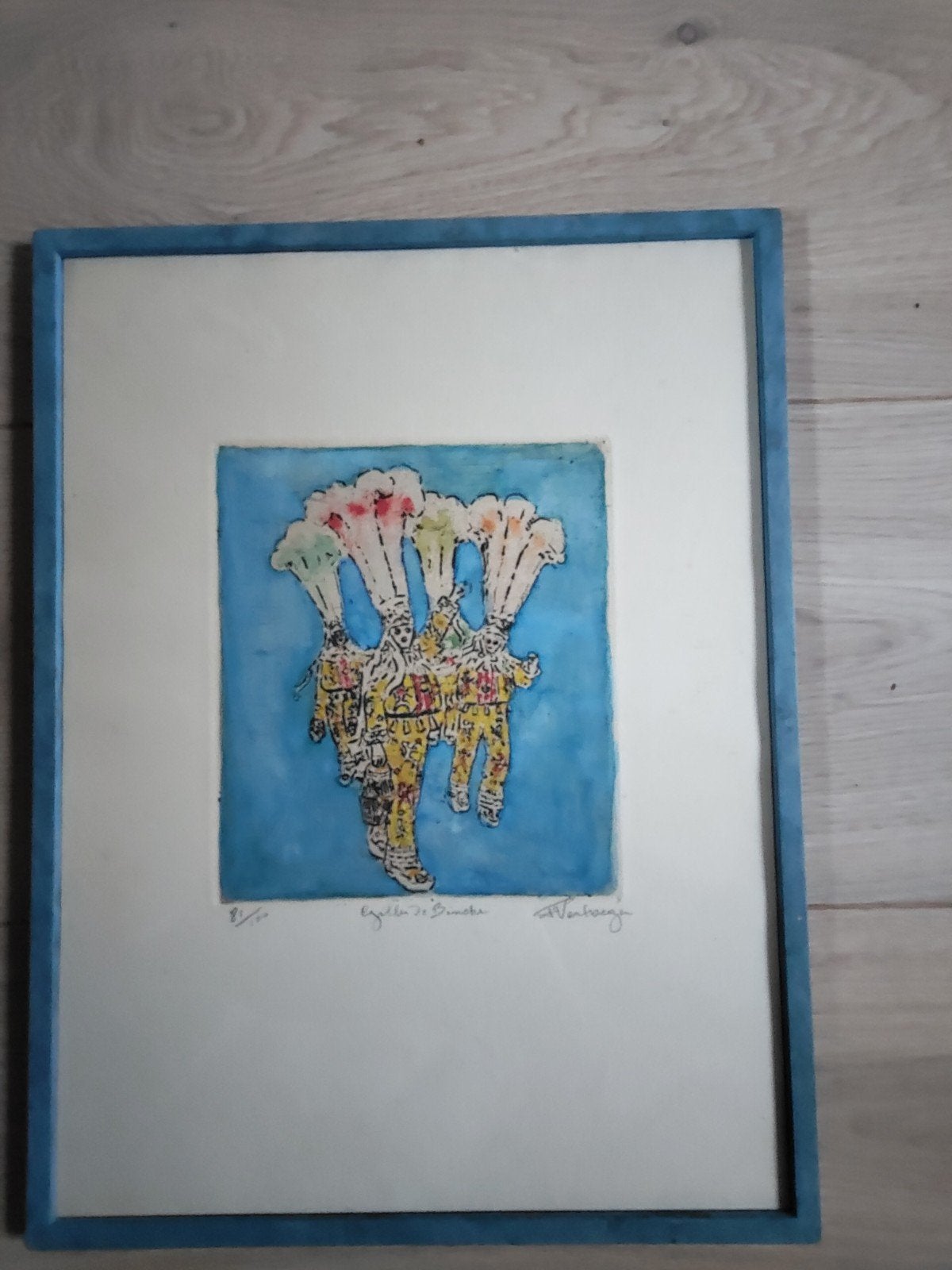 lithographie Fernand Verhaegen, Antiquités & Art, Édition limitée, Enlèvement, Portraits et figures, Lithographie
